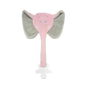 Speendoek Olifant in Roze kleur