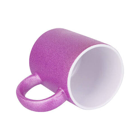 330 ml(11oz) Glitter Mok Paars voor sublimatie