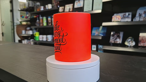 330ml (11oz) Mug Fluo Matte Yellow for sublimation 