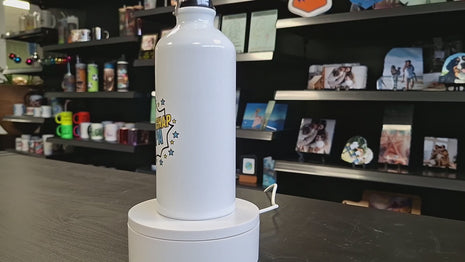 Sublimatie Waterfles 600ml – Personaliseerbare Aluminium Bidon