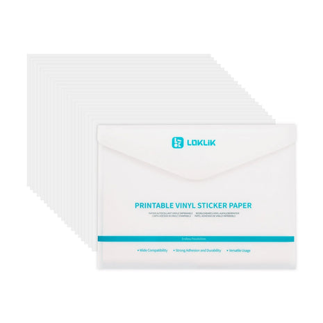 printbaar stickerpapier a4 vinyl voor inkjet printer