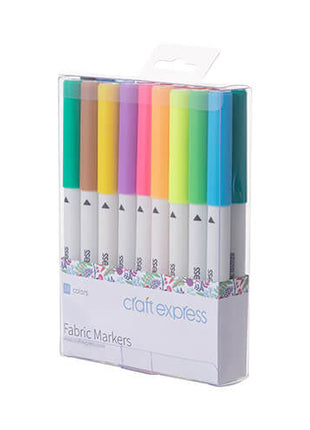 Craft Express 18 Textielmarkers - afbeelding 2