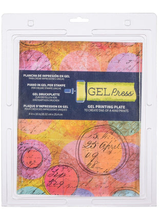 Gel Press • Gel Drukplaat Rechthoek 20,32x25,4cm - afbeelding 4