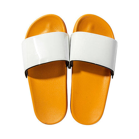 Badslippers geel voor sublimatie - afbeelding 1