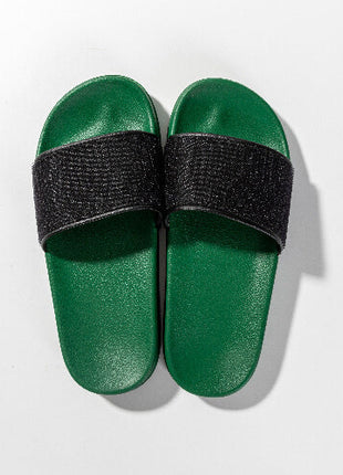 Badslippers groen voor sublimatie - afbeelding 2