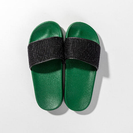 Badslippers groen voor sublimatie - afbeelding 2