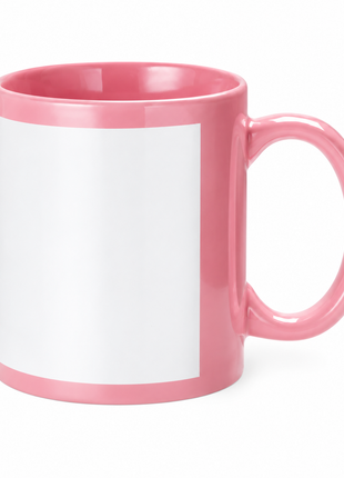 330ml (11oz) Mok met Frame roze voor sublimatie