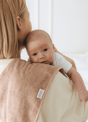 Schouder- Spuugdoek Uni Line, Cream