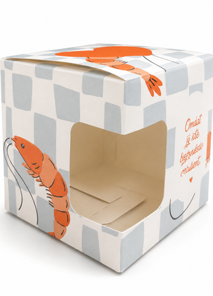 Seafood Garnalen Mokkendoosje – Cadeaudoosje voor Mok