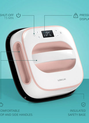 LOKLiK • Easy Heat Press Romantisch Roze