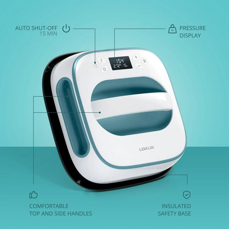 LOKLiK • Easy Heat Press Denim Blauw