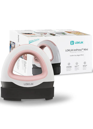 LOKLiK • Mini Heat Press Roze