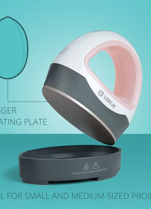 LOKLiK • Mini Heat Press Roze