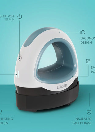 LOKLiK • Mini Heat Press Denim Blauw