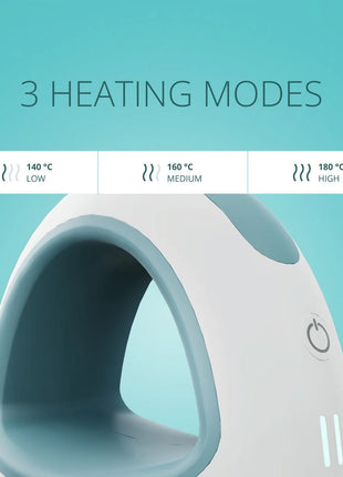 LOKLiK • Mini Heat Press Denim Blauw