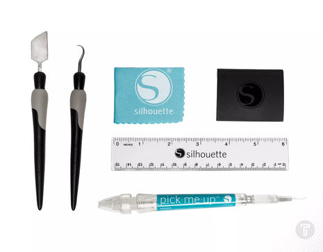 Silhouette Toolkit met pelhaak, schraper, spatel en vinyl gereedschap