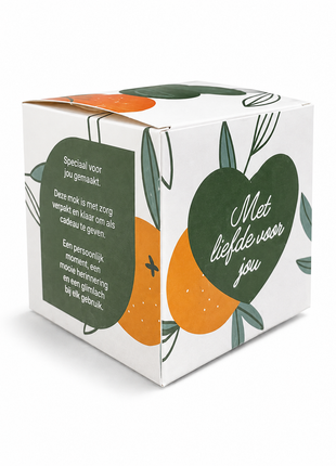 Sinaasappel Mokkendoosje – Cadeaudoosje voor Mok