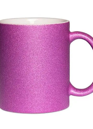 330 ml(11oz) Glitter Mok Paars voor sublimatie