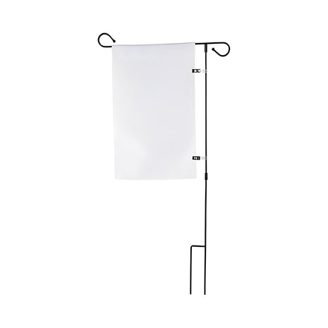 tuinvlag 28x46 cm voor sublimatie wit polyester