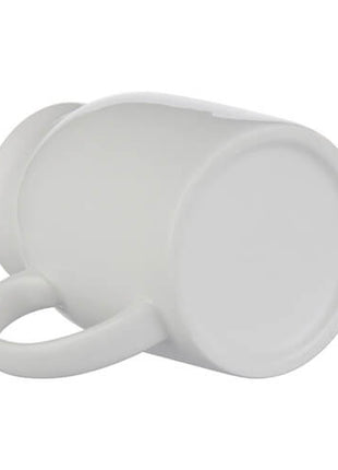 450 ml keramisch melkkan voor sublimatie met witte coating voor bedrukking