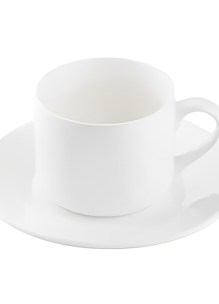 170ml (6oz) Kop & Schotel voor sublimatie