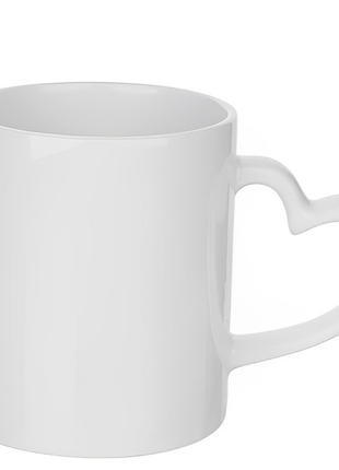 330 ml (11 oz) Tasse mit Herzohr zur Sublimation 
