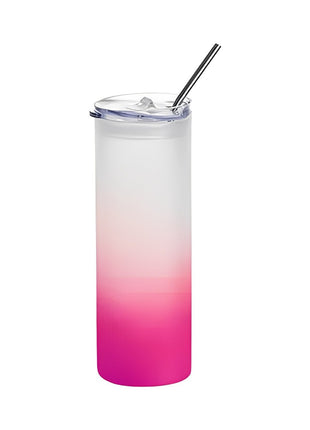 750ml (25oz) Frosted Tumbler Paars voor sublimatie