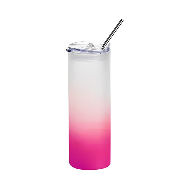 750ml (25oz) Frosted Tumbler Paars voor sublimatie