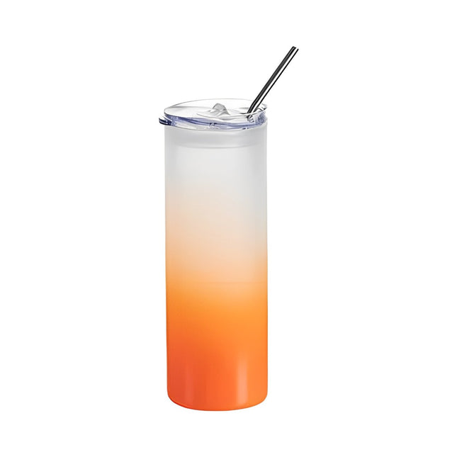 750ml (25oz) Tumbler Frosted Oranje voor sublimatie