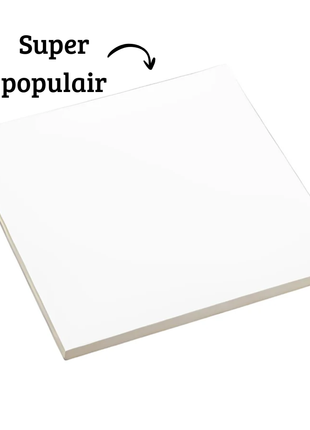 Sublimatie tegel 15x15 cm wit glans – keramiek A+ kwaliteit