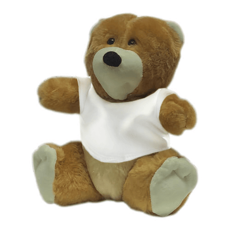 Teddybär mit T-Shirt 25cm zur Sublimation 