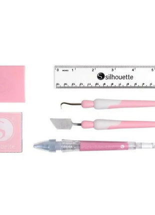 Silhouette Tool Kit voor Plotter – Roze Gereedschapsset met 6 Accessoires