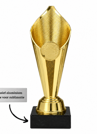 trofee goud plaatje sublimatie