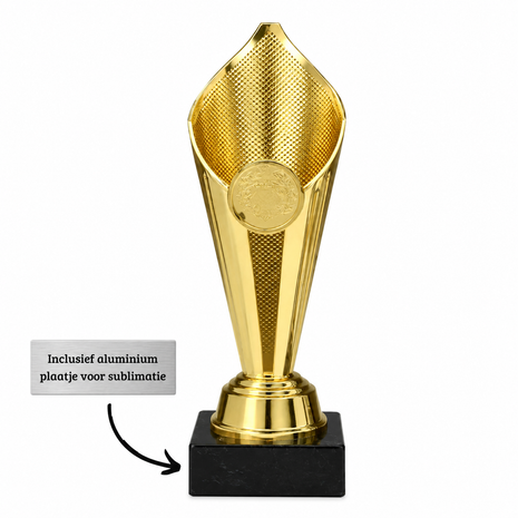 trofee goud plaatje sublimatie