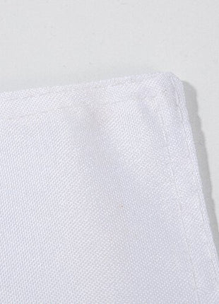 tuinvlag 28x46 cm voor sublimatie wit polyester