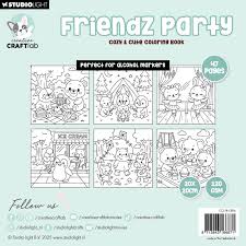 Friendz Coloring Book Cozy Party - afbeelding 3