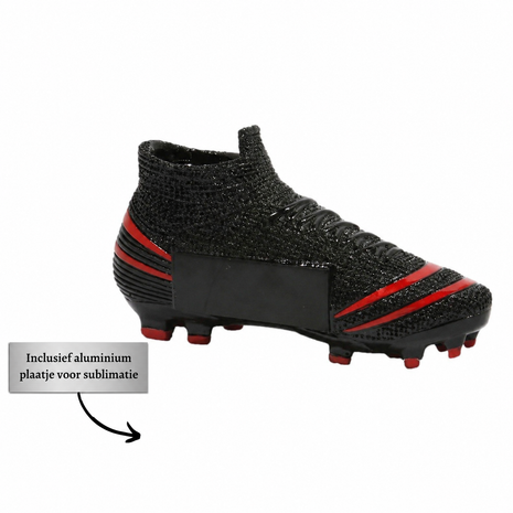 Voetbalschoen Beker – Voetbal Trofee 13 cm  (Geschikt voor sublimatie)