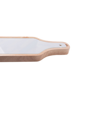 Wijn- en kaasset met houten houder