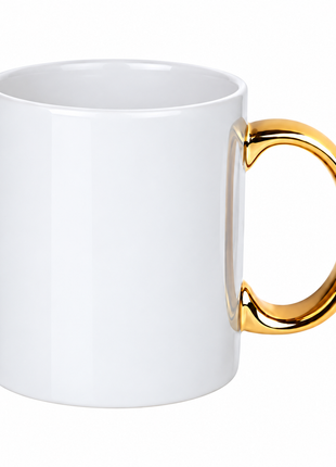 330ml (11oz) Mok met gouden oor voor sublimatie