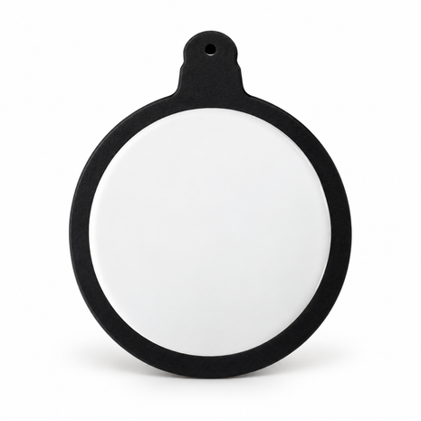 Ronde Sublimatie Kerstbal met – Blanco Kerstornament met Ophangoog